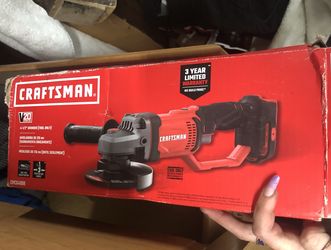 Craftsman V20 Cordless 4.5” Grinder