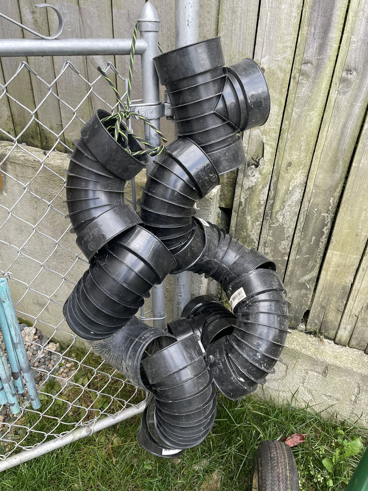 PVC 90 Degree Elbows And Ts