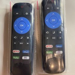 2 Pack Hisense Roku TV Remote Control New