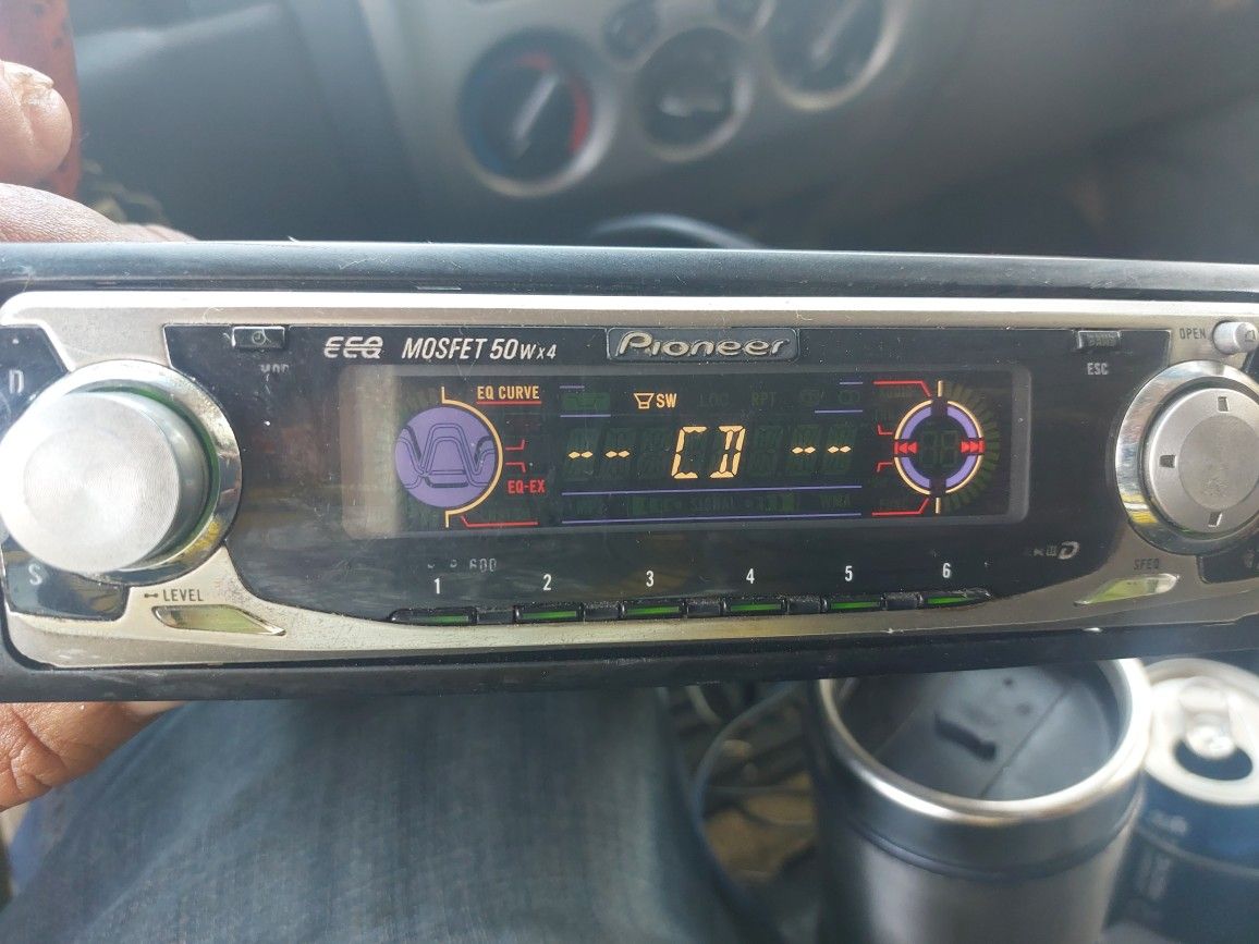STEREO PIONEER OLD SCHOOL GOOD CONDICIÓN ABLO ESPAÑOL