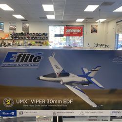 E-flite UMX Viper 30mm EDF BNF Electric Jet Rc