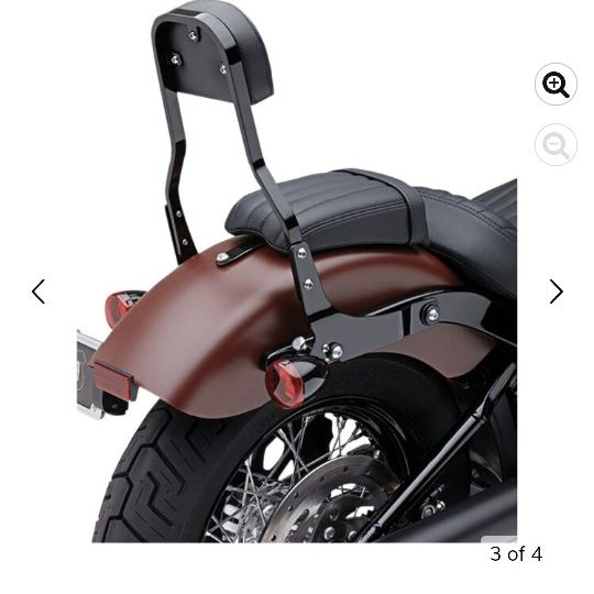 Cobra Detachable Backrest For Harley Softail 2006-2017