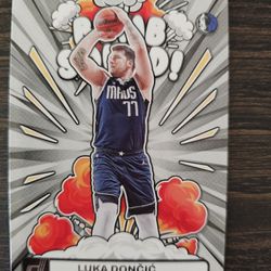 Luka Doncic #3 2023 Panini Donruss Bomb Squad