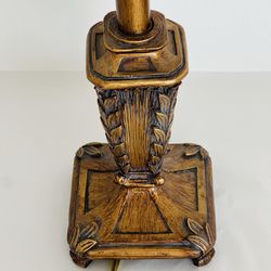 Tall Slender Lamp Working No Shade Approx. 31.75”