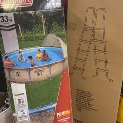 Coleman Pool 14’ X 33”  With Ladder