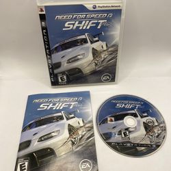 Need for Speed: Shift (Sony PlayStation 3, 2009) Complete CIB authentic Tested