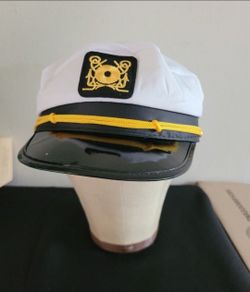 Captain Yacht Boat Sailing Hat Costume Accessory