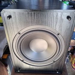 DEFINITIVE SUBWOOFER BLACK WALNUT  ,700 WATTS