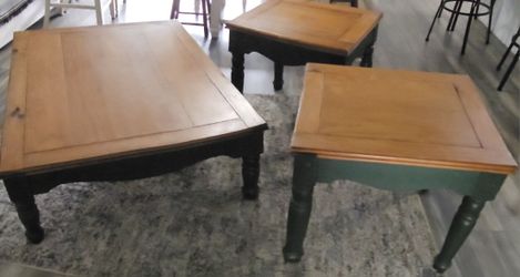 Coffee Table and 2 end Tables