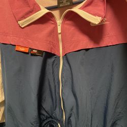 Pink And Blue Nike Jacket 