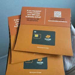 SIM cards for boost mobile