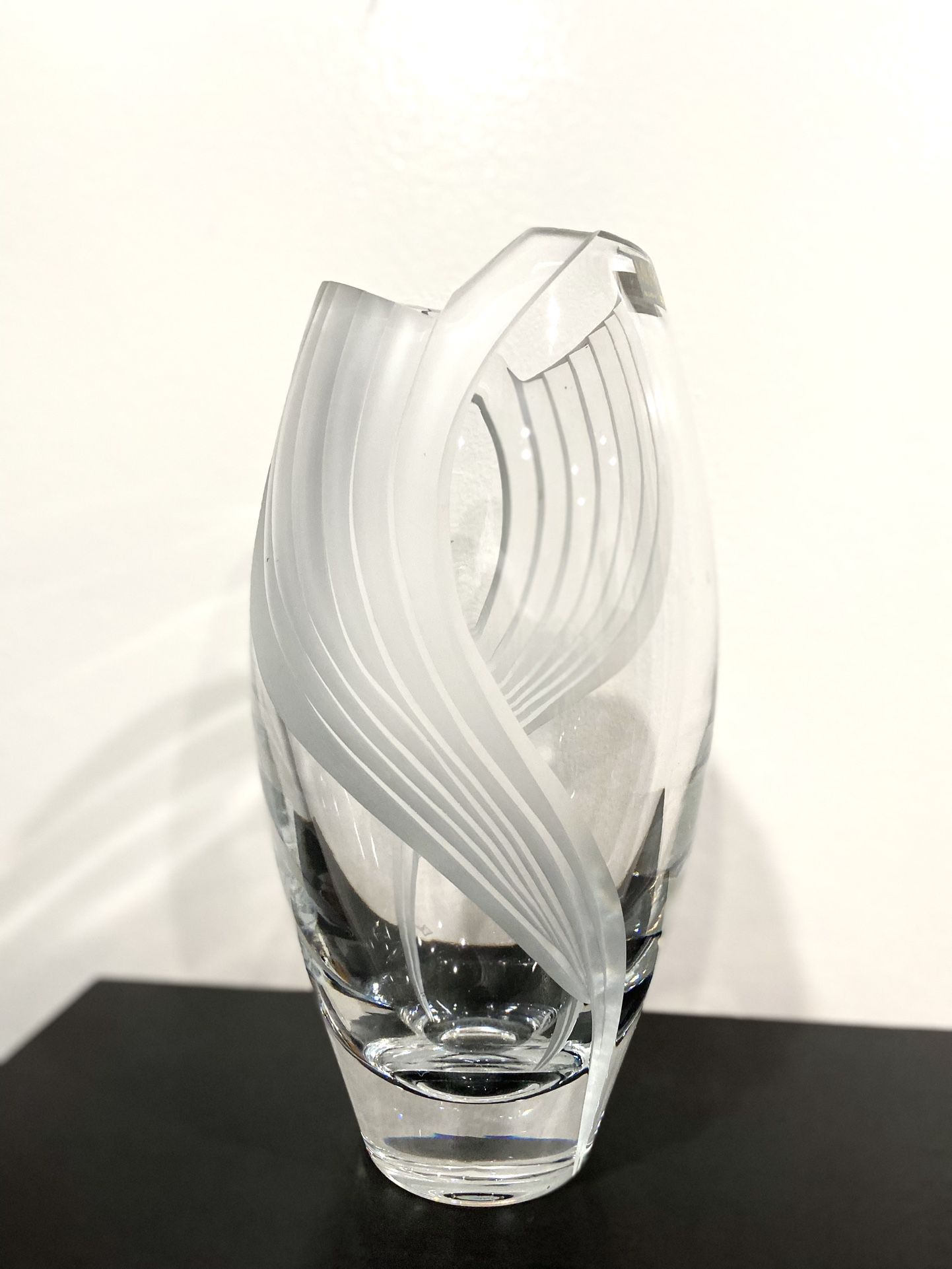MIKASA Slovania Crystal Lead Vase 