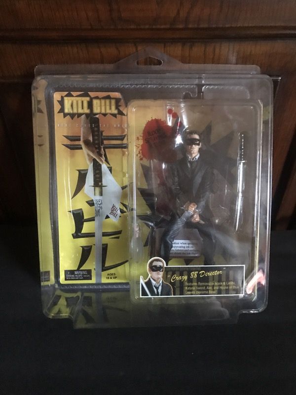 NECA KILL BILL CRAZY 88 DIRECTOR EXCLUSIVE RARE