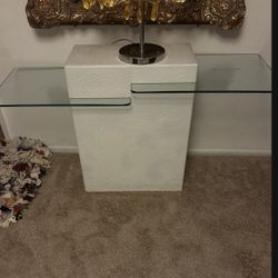 Mid-Century Modern Artedi Glass Table