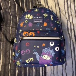 Loungefly Backpack, Monsters inc, LOCAL PICK UP