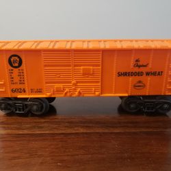 Lionel Trains No. 6024 Nabisco Shredded Wheat Boxcar