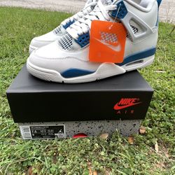 Air Jordan 4 Retro Military Blue Size 7.5