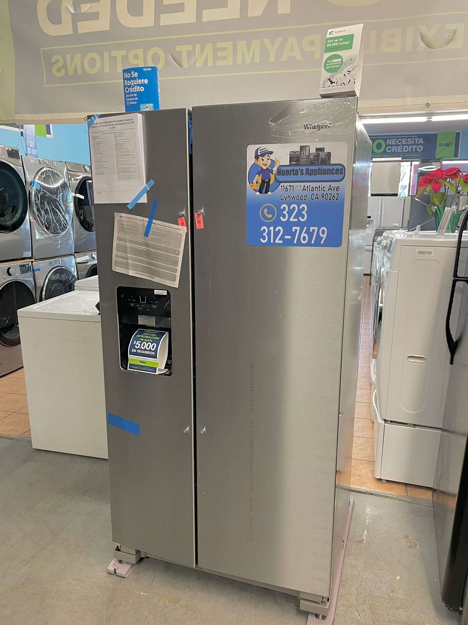 Whirlpool Refrigerator Side By Side