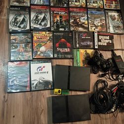 PS Bundle PS1 and 2 PlayStations, One Controller, Lots Of Games And All Cords Works Great! 160$ Or Best Offer!