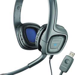 Plantronics Audio 655 USB Multimedia Headset with Noise Canceling Microphone for PC and Mac