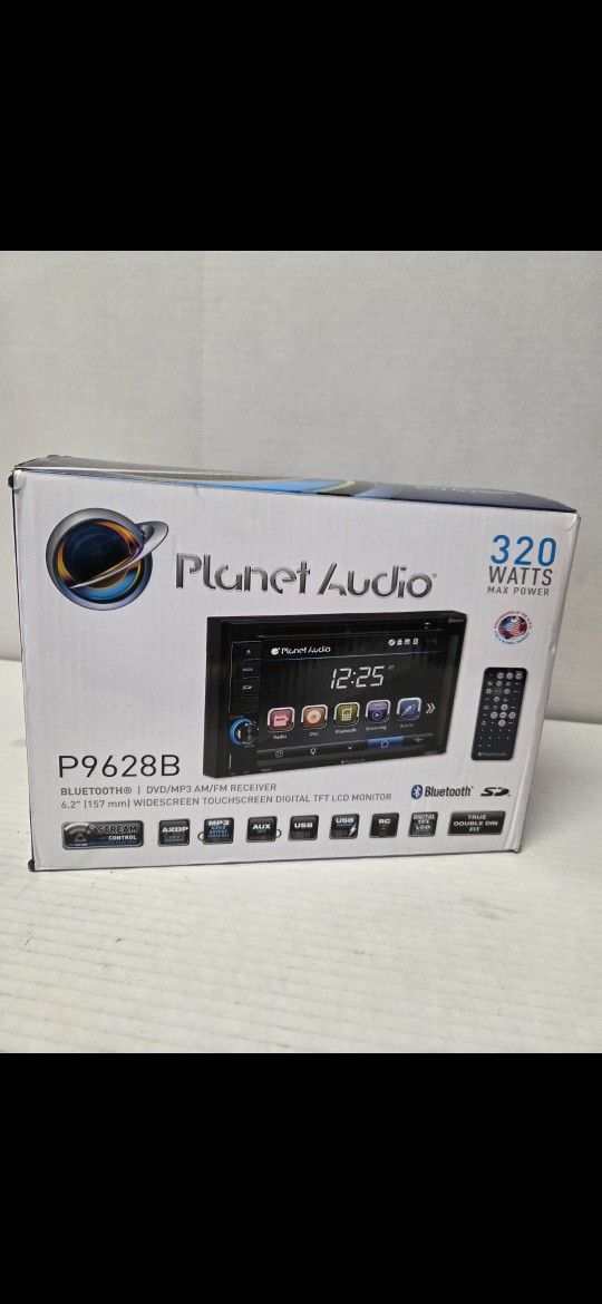 Planet Audio Indash New Model P9628B