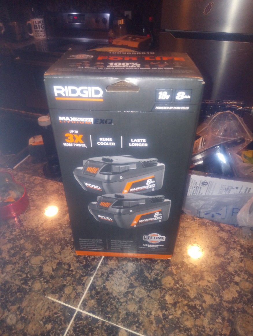 Ridgid Batteries 