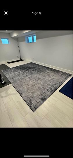 Ruggable - Impasto Greyscale Rug 9x12