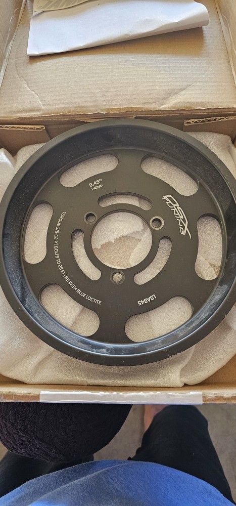 DSX Tuning LS Lower Pulley 9.45 Inch