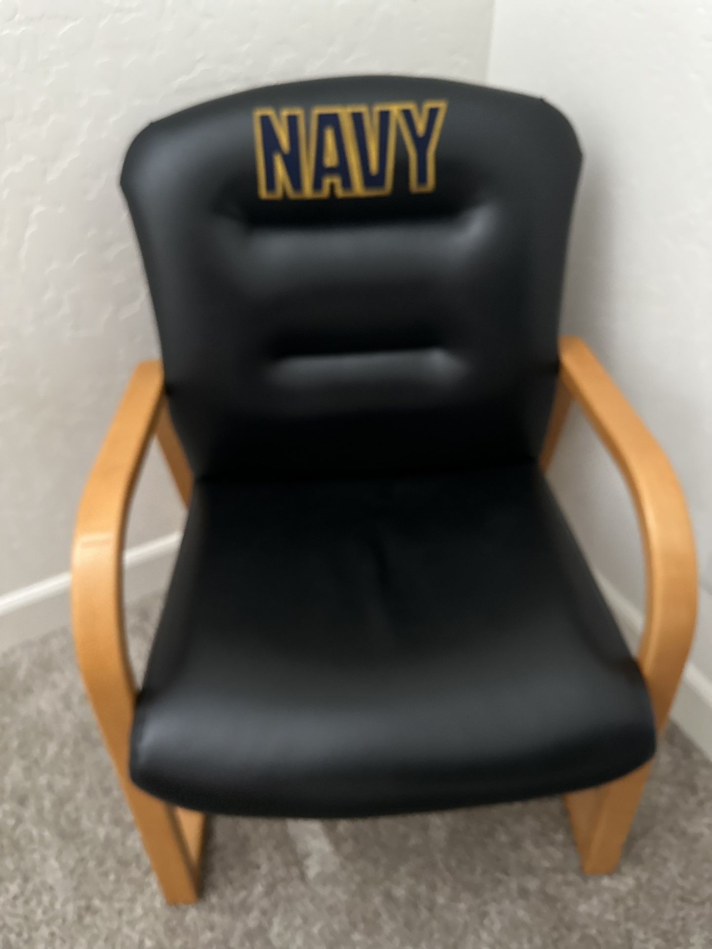 Leather “Navy” Chair