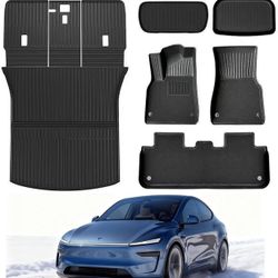 Tesla Model Y Juniper(5 Seater) Double Layer Floor Mats