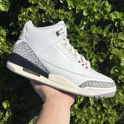 Jordan Retro 3 White Cement