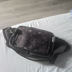 🖤 Catch A Fire Arts Geometric Crossbody / Waist Bag – Sacred Pattern | Retail $176