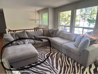 Large ottoman - great for play or a soft coffee table!
