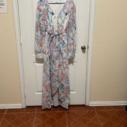 Elegant Floral Dress