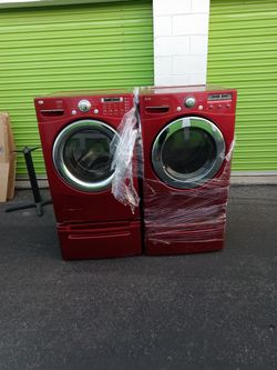 Lg Washer And Dryer Set Gas.