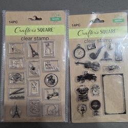 New clear stamps 2 for $1
