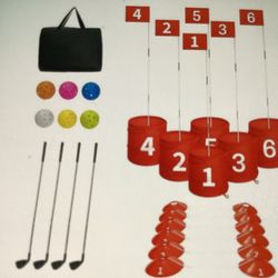 6 Hole Backyard Golf Game