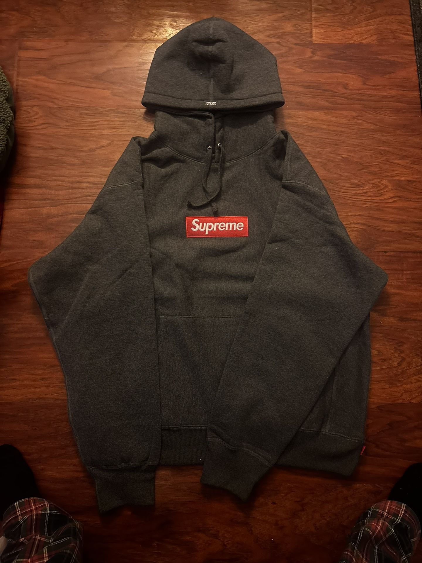 Black Og Red Hoddie Supreme