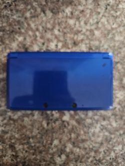 Nintendo 3DS Cobalt Blue Handheld Console w stylus
