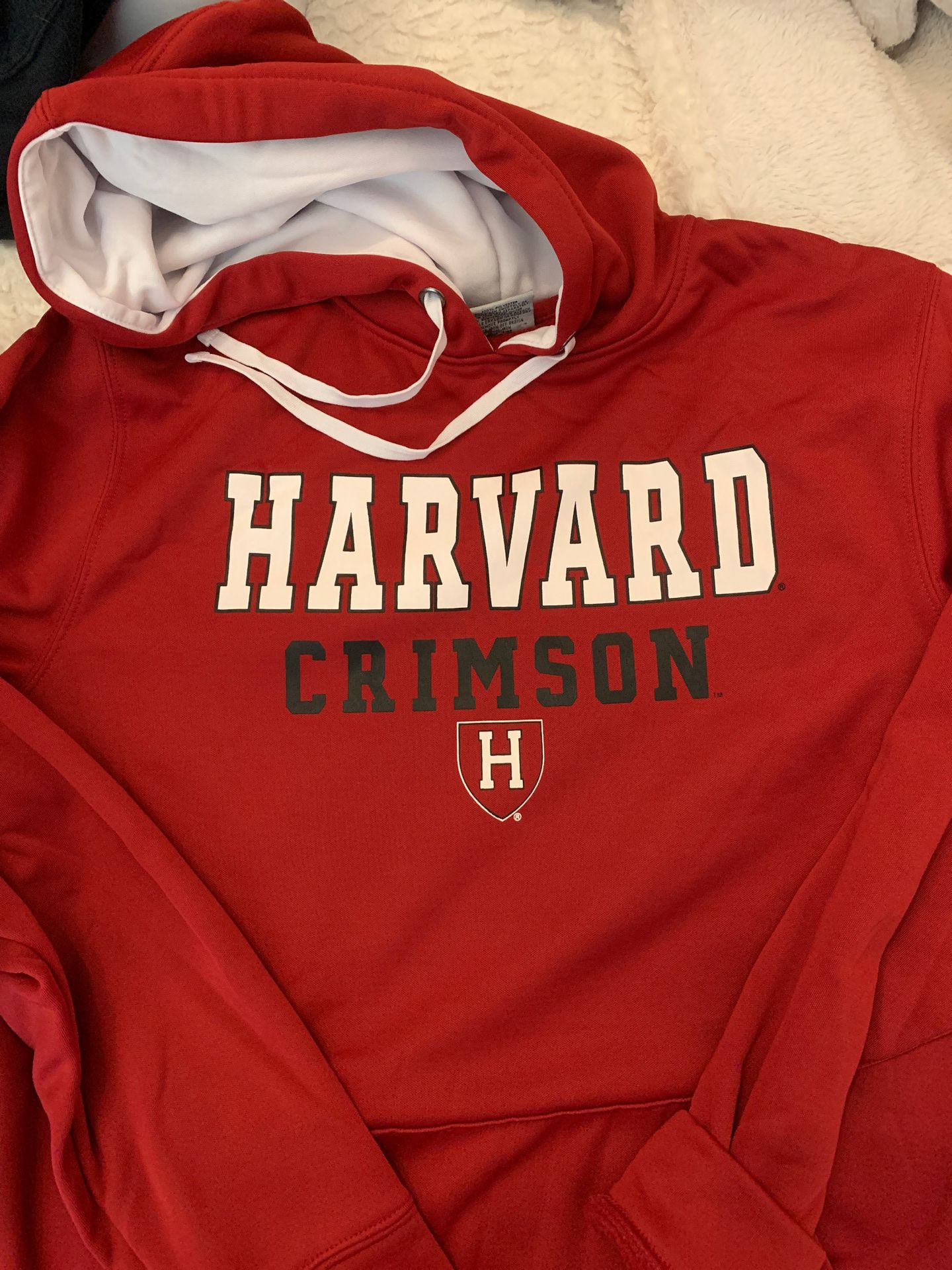 Harvard hoodie sweatshirt men’s size large