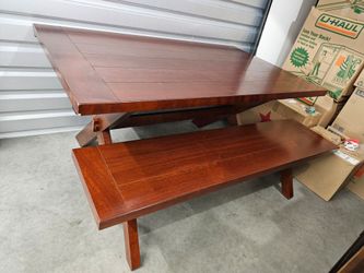 Dining Table & Bench Only- Pier1 Imports