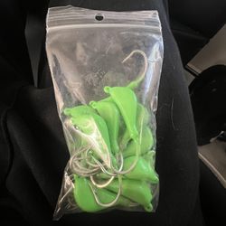 Hand Painted Banana Tog Jigs