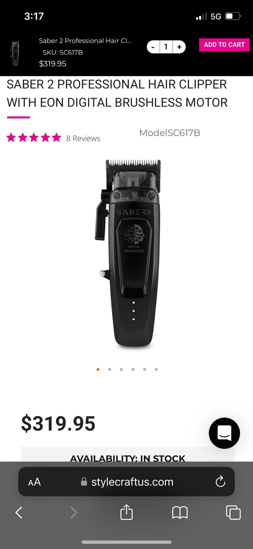 StyleCraft Saber Clipper