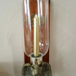 vintage candle wall sconce