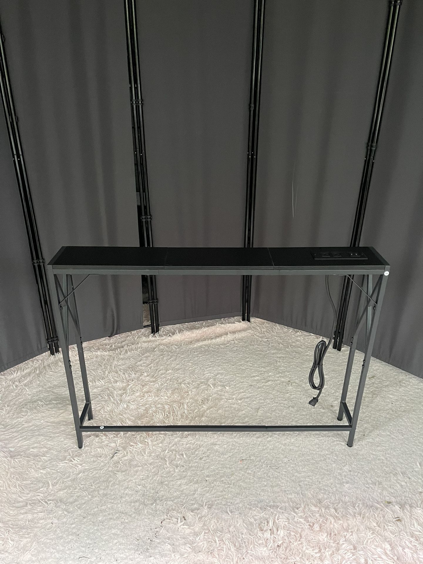 Slim Console Table With Power Outlets