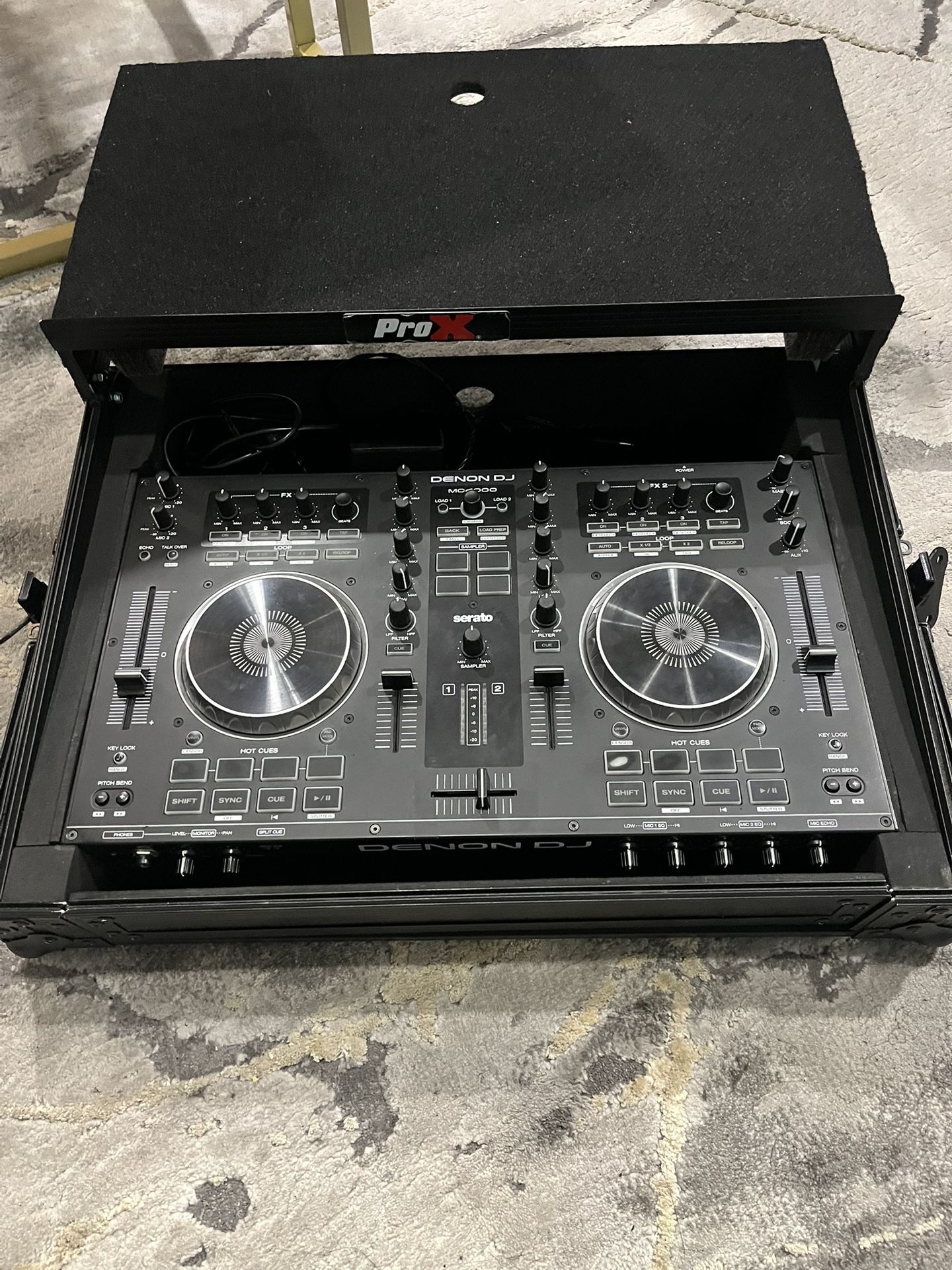 Denon Dj Controller With Flight Case