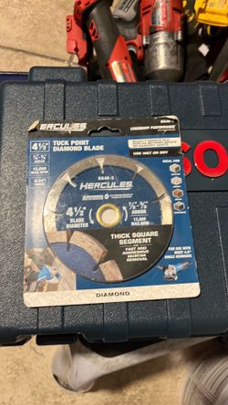 Hercules 4-1/2 in. Tuck Point Diamond Blade,