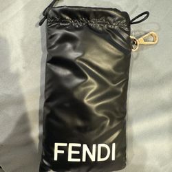 FENDI Puffy Black Sunglasses Case Puffer Case