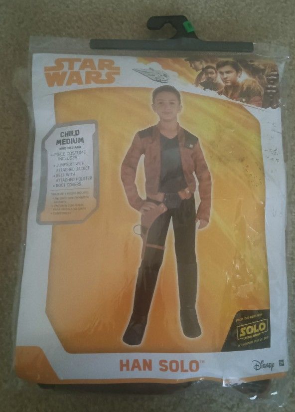 STAR WARS Hans SoLo Halloween Costume