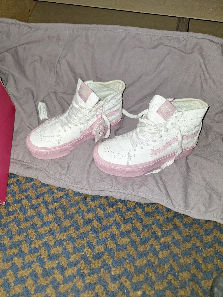 Barbie High Top Platform Van's